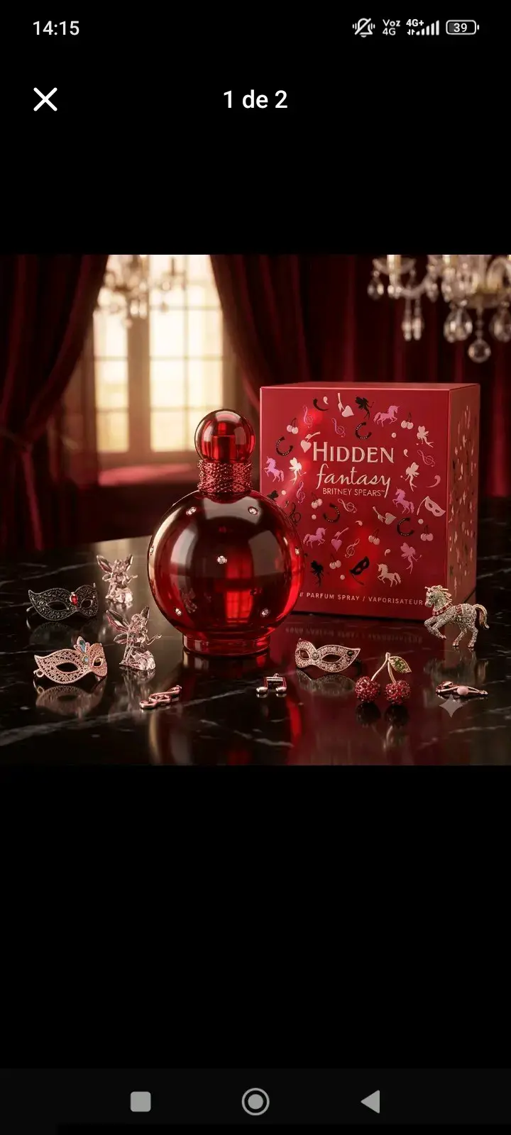 Perfume Hidden Fantasy Britney Spears 100ml - 1