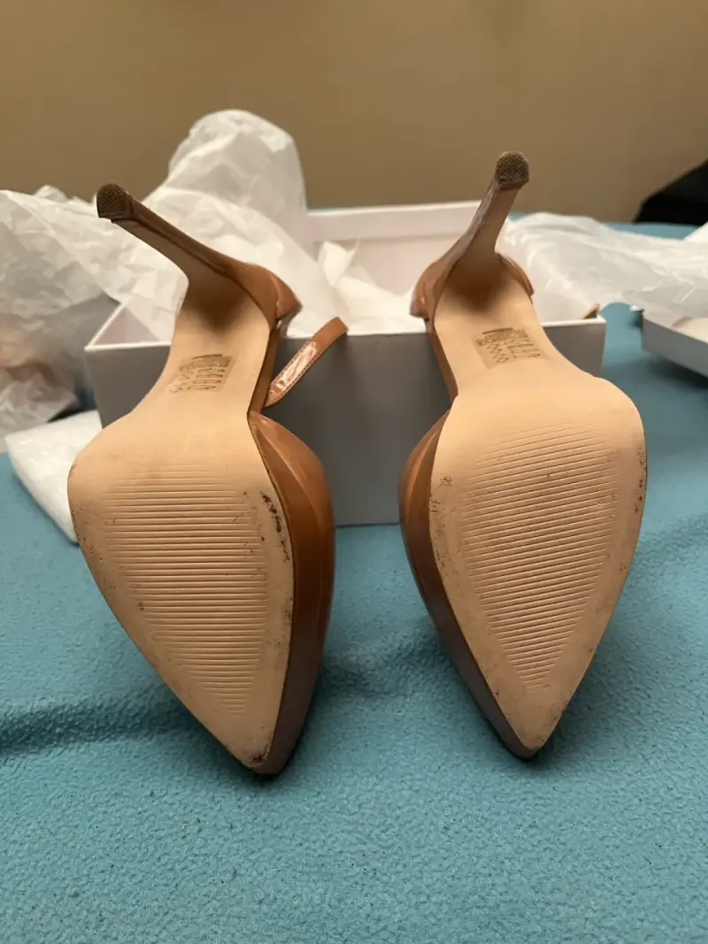 Tacones Steve Madden beige con pulsera - 6