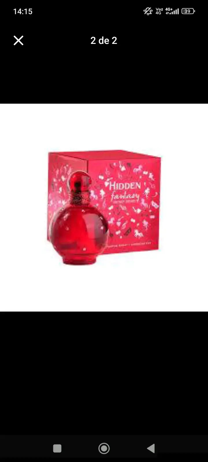 Perfume Hidden Fantasy Britney Spears 100ml - 2
