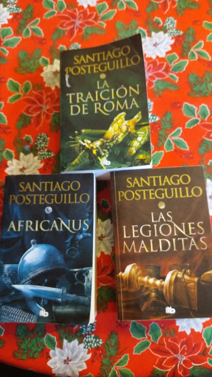 Trilogía de libros de Santiago Posteguillo