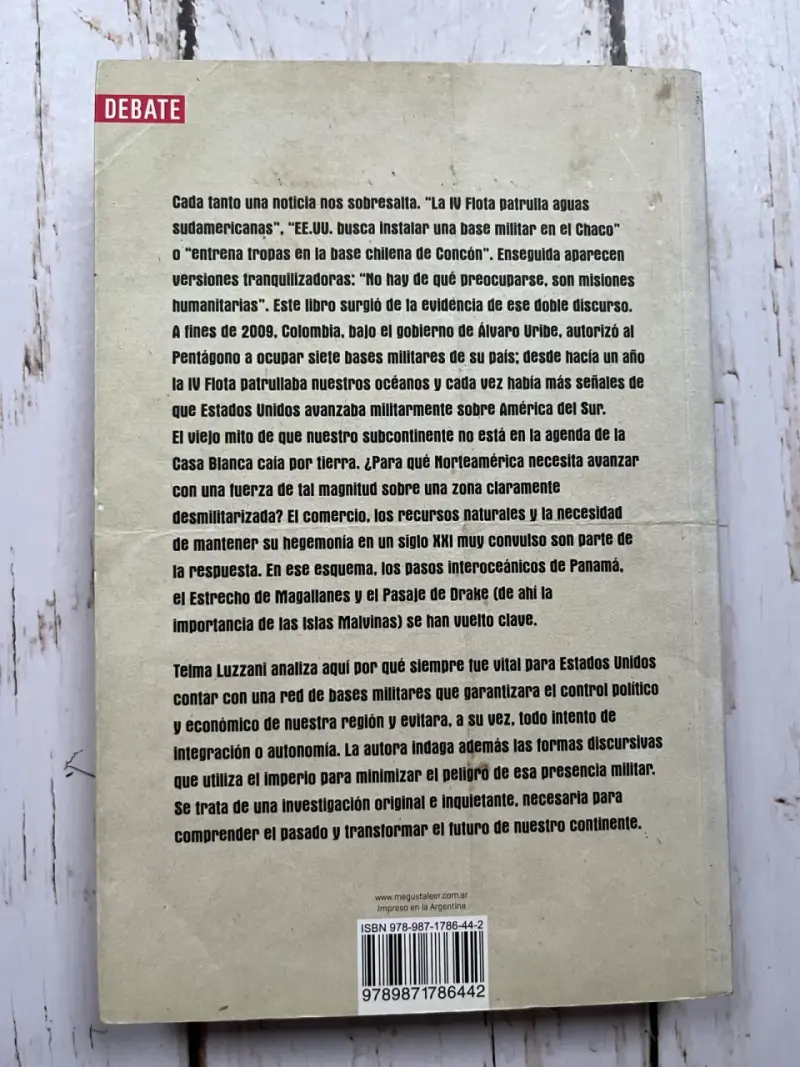 Libro 'Territorios Vigilados' de Telma Luzzani - 3