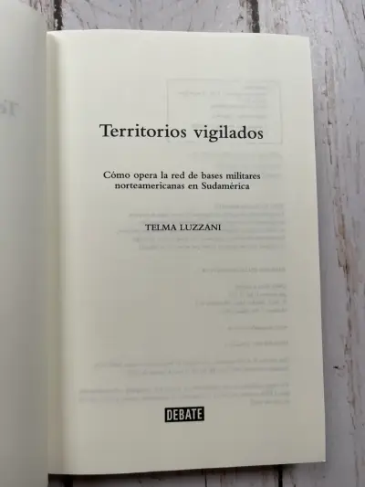 Libro 'Territorios Vigilados' de Telma Luzzani - miniatura 4