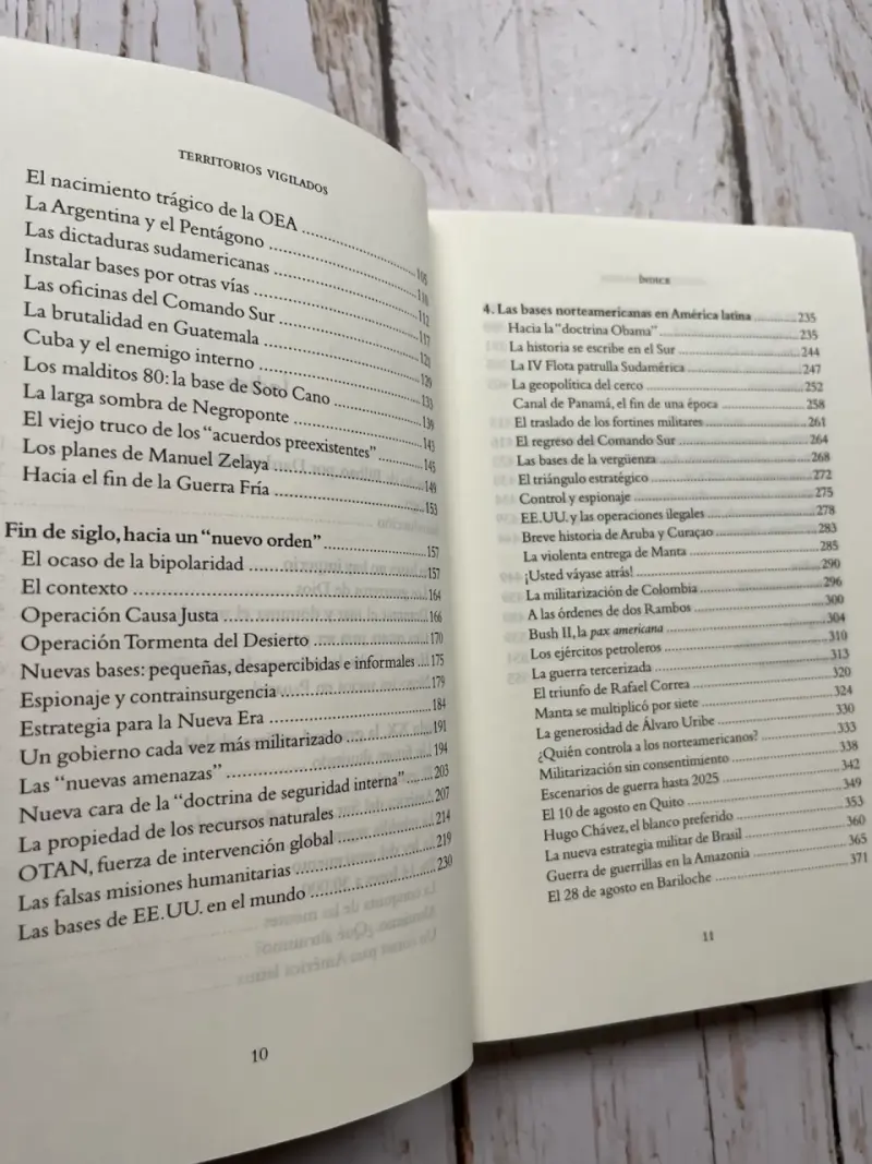 Libro 'Territorios Vigilados' de Telma Luzzani - 6