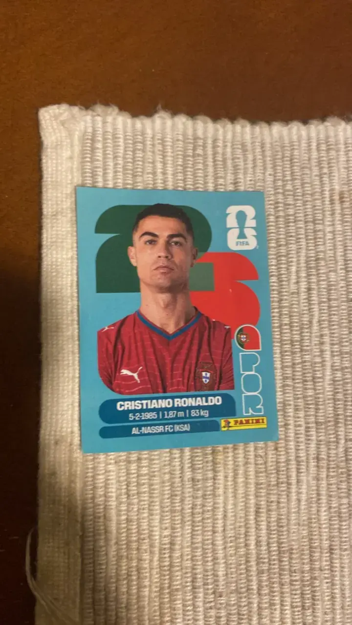 Lámina Panini FIFA 2026 Cristiano Ronaldo - 2