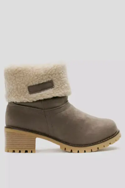 Botas de gamuza con forro de lana - miniatura 4