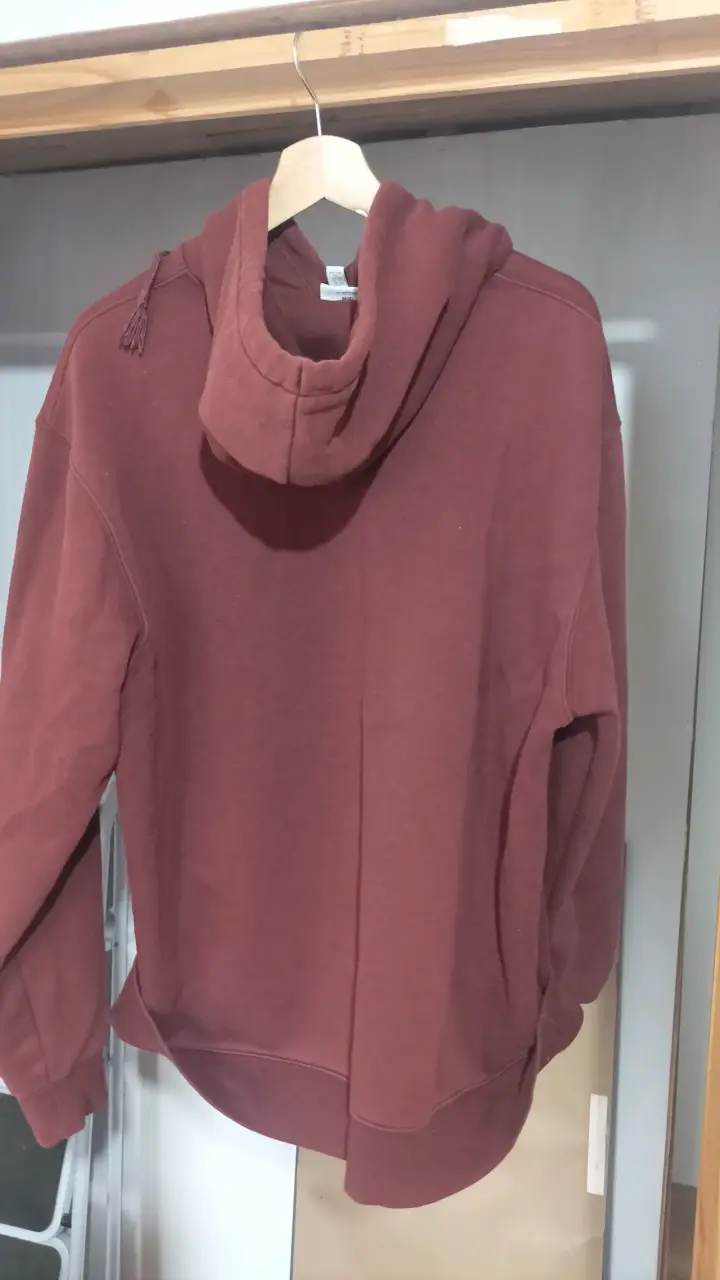 Polerón burdeos H&M Relaxed Fit XL - 2