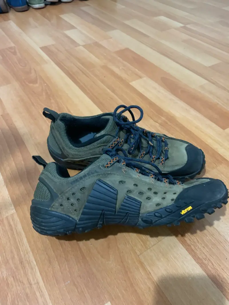 Zapatillas de trekking verde oliva para hombre - 2