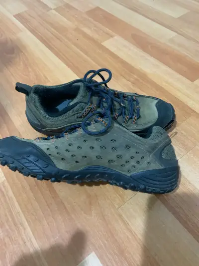 Zapatillas de trekking verde oliva para hombre - miniatura 3