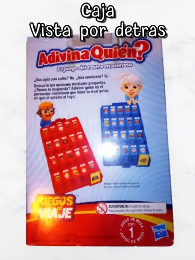 Juego de viaje Adivina Quién Hasbro - miniatura 2