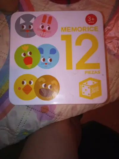 Juego de Memoria Infantil 12 Piezas - miniatura 1