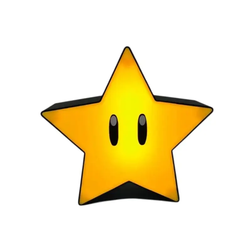 Lámpara LED Estrella Super Mario con Sonido - 2