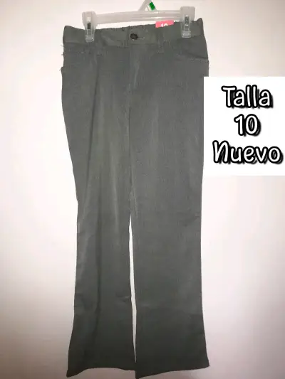 Pantalones grises talla 10 nuevos - miniatura 1