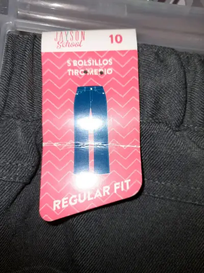 Pantalones grises talla 10 nuevos - miniatura 2