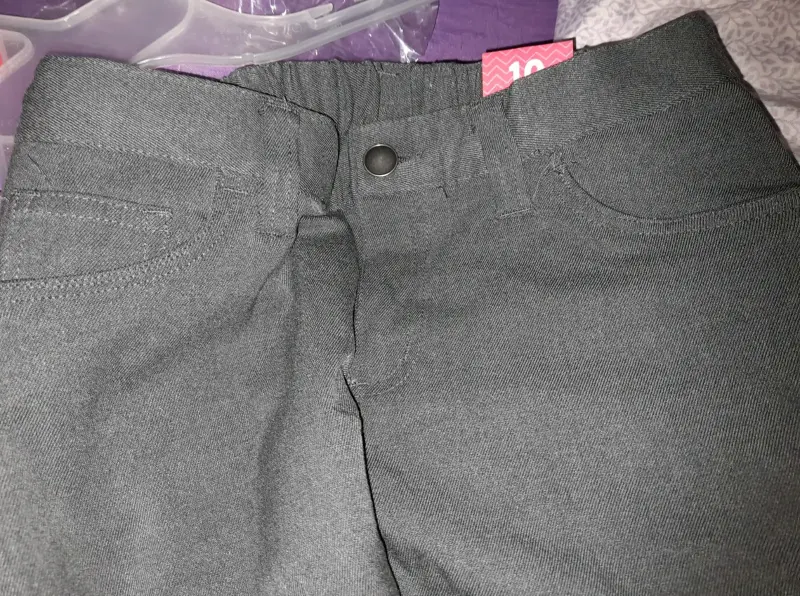 Pantalones grises talla 10 nuevos - 3