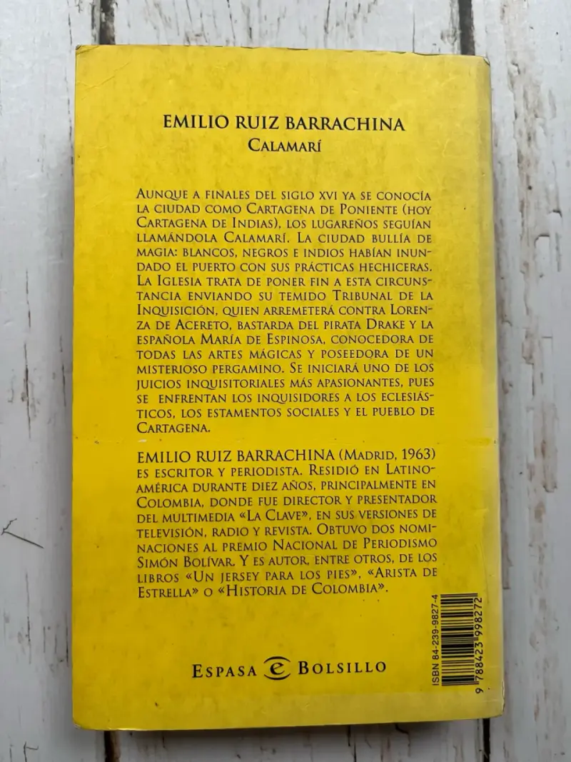 Libro 'Calamarí' de Emilio Ruiz Barrachina - 3