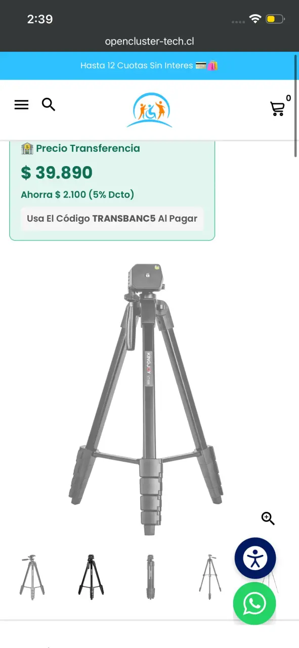 Trípode Soligor PT-530 ajustable - 4