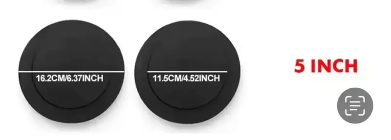 Aros Acusticos Insonorizante Para Parlantes 13cm - 2