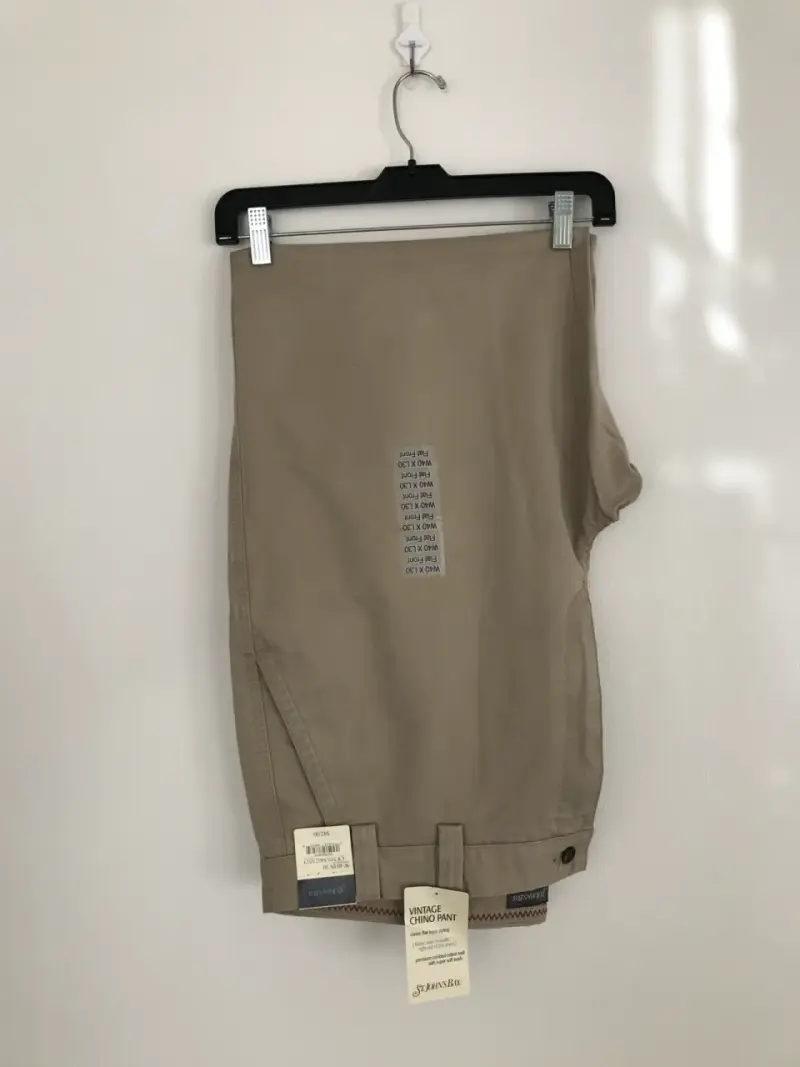 Pantalones chinos vintage St. John's Bay beige - 3