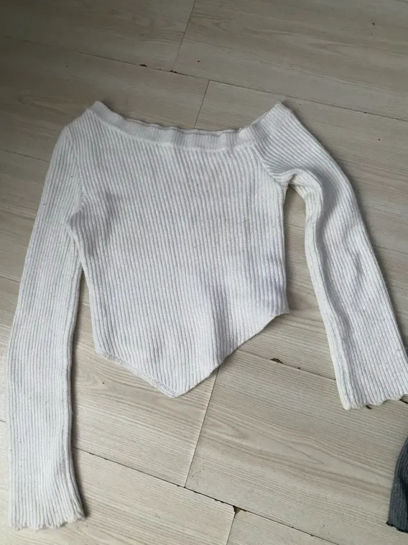 Conjunto de bodys de manga larga acanalados - 2