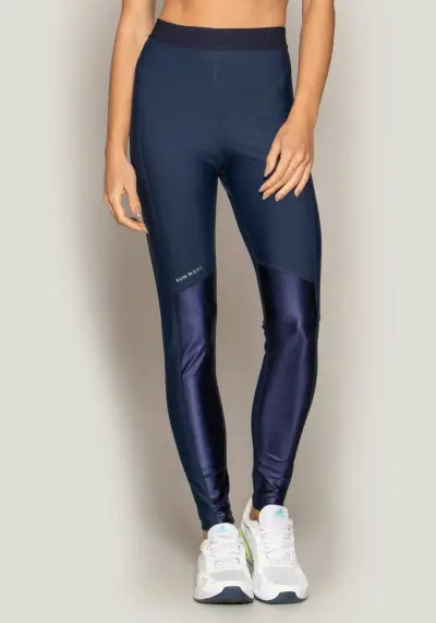 OFERTA Leggings deportivos azul marino Run More - miniatura 1