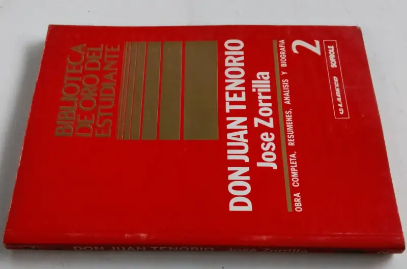 Libro Don Juan Tenorio de José Zorrilla - 2