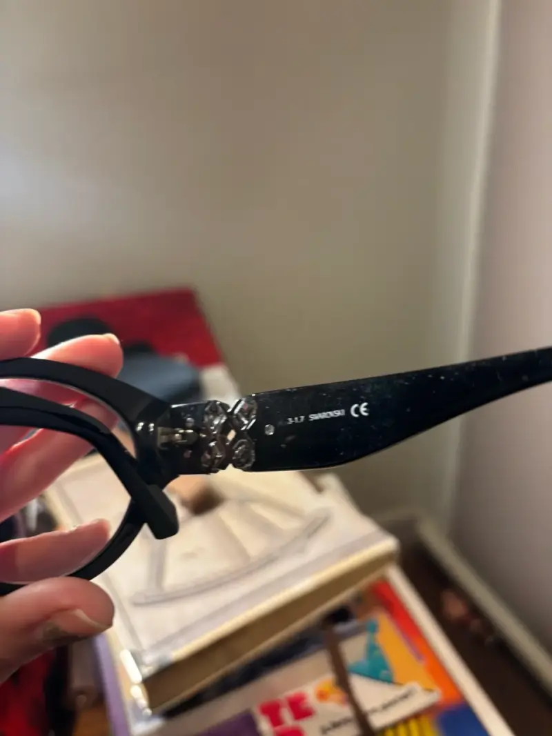 Gafas de lectura negras Swarovski - 6