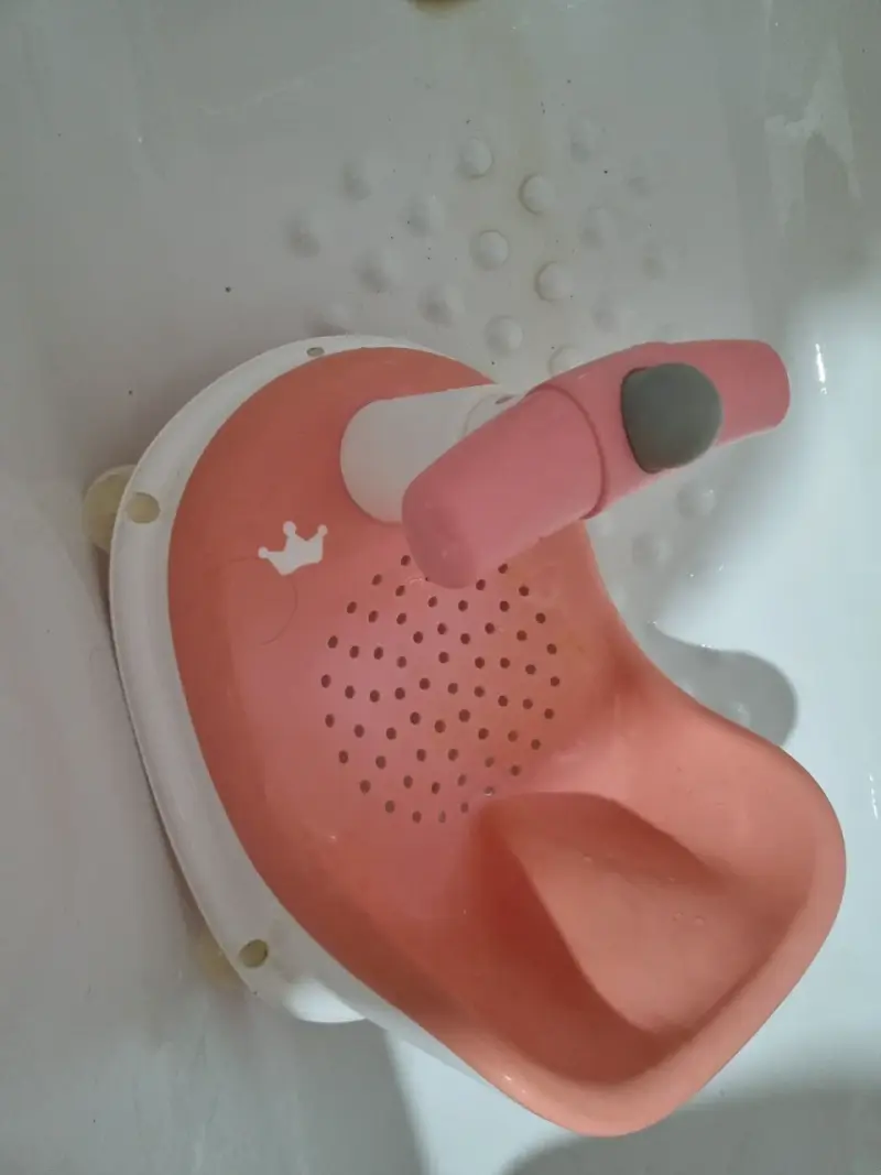 Asiento de baño para bebé con ventosas