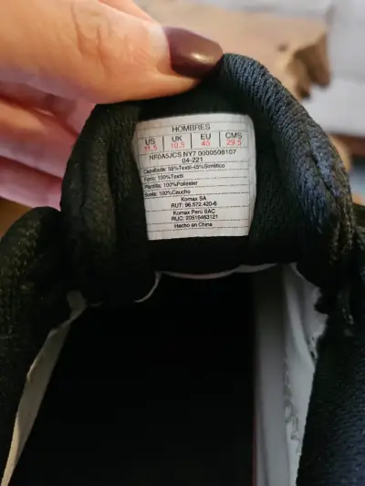 Zapatillas deportivas negras para hombre - miniatura 6