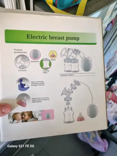 Extractor de leche eléctrico sin BPA - miniatura 2