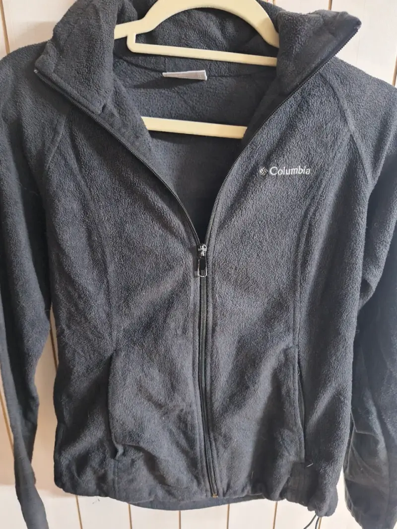 Chaqueta polar Columbia negra para mujer