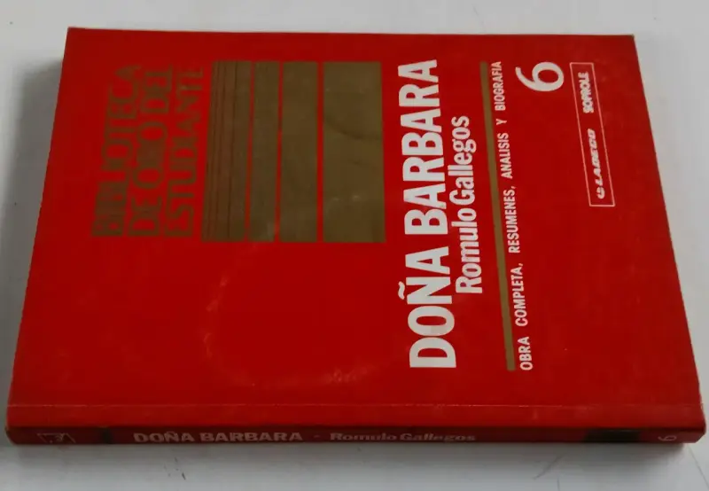 Libro Doña Bárbara de Rómulo Gallegos - 2