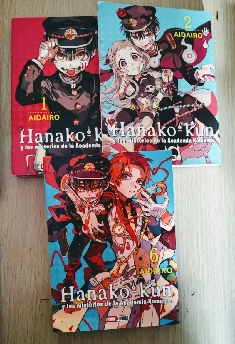 Colección manga Hanako-kun volúmenes 1, 2 y 6 - 1