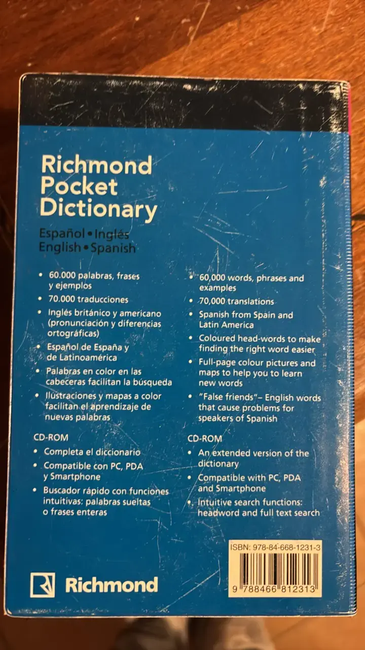 Diccionario Richmond Pocket Español-Inglés - 3