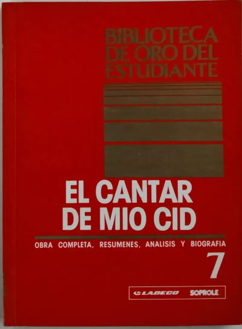 El Cantar de Mio Cid - Biblioteca de Oro - 1
