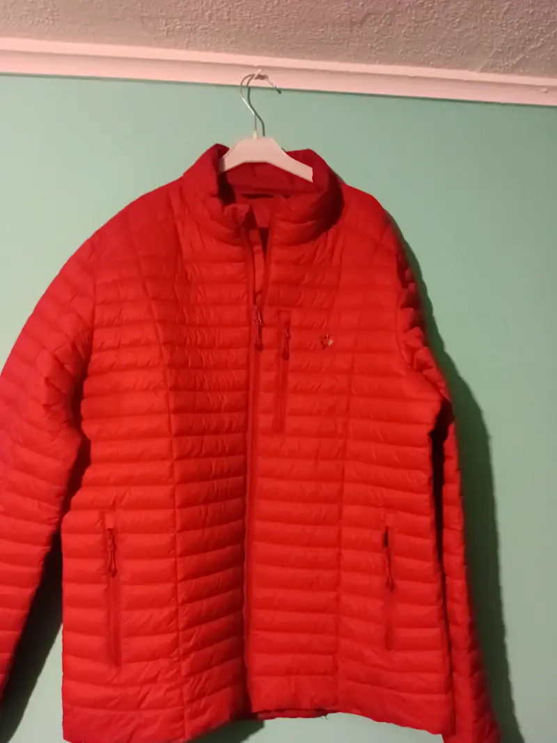 Chaqueta roja Doble Heritage para hombre - 4