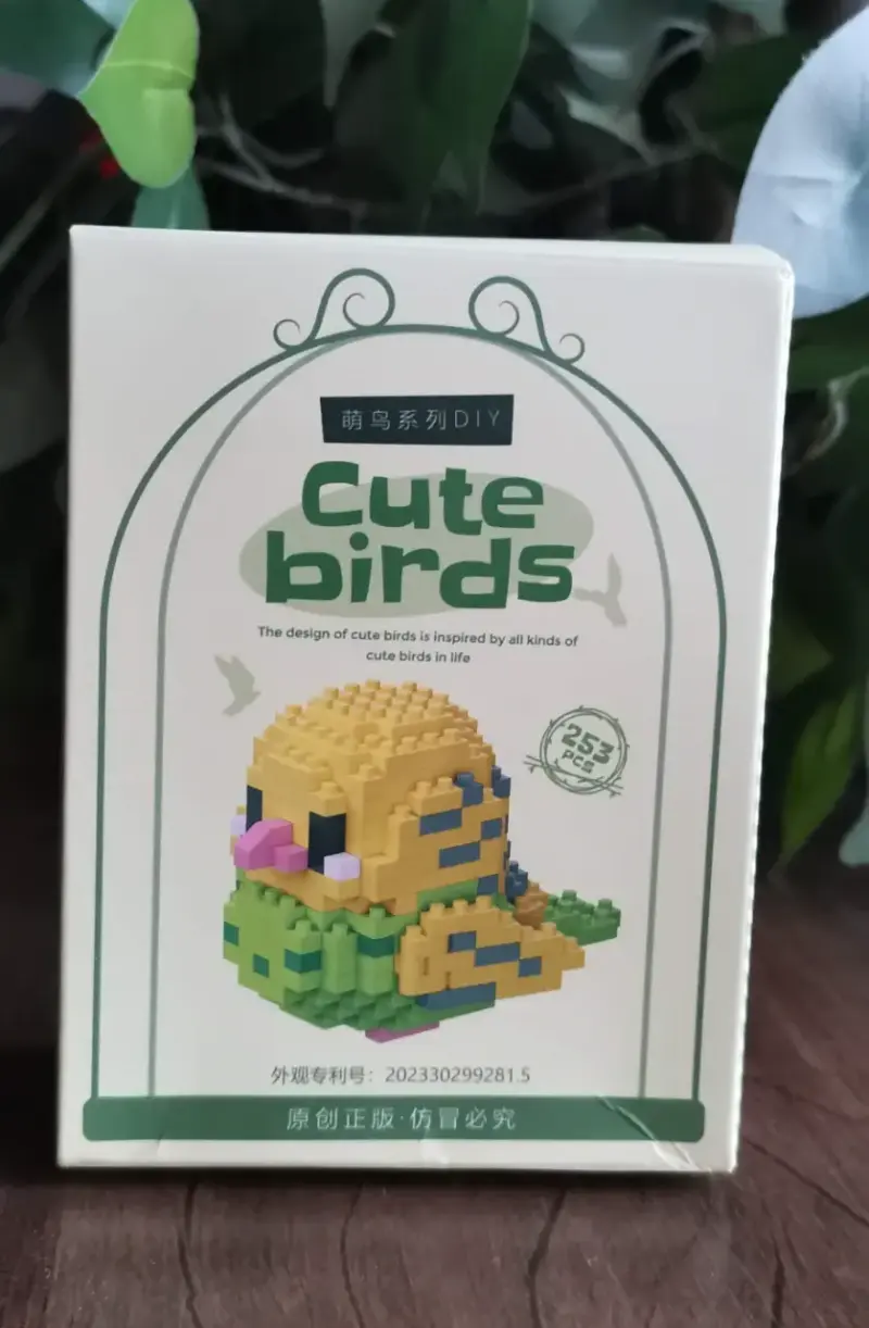 Set de construcción Cute Birds 253 piezas