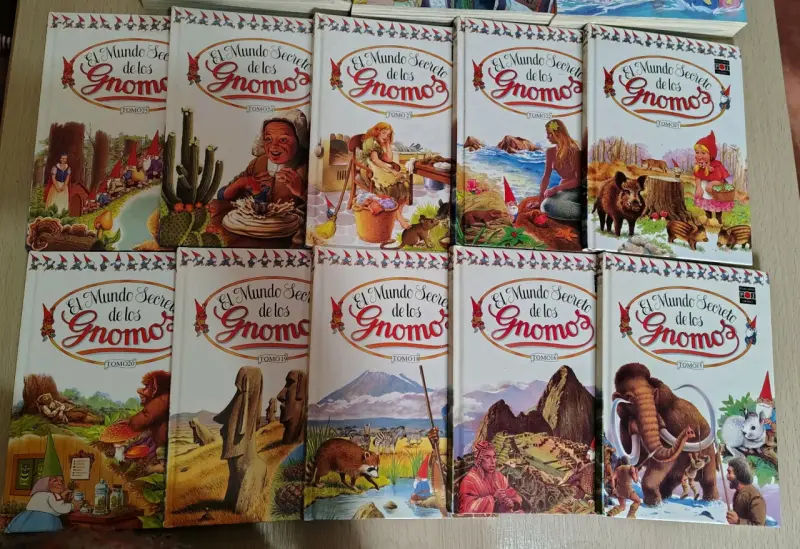 Colección completa El Mundo Secreto de los Gnomos - 2