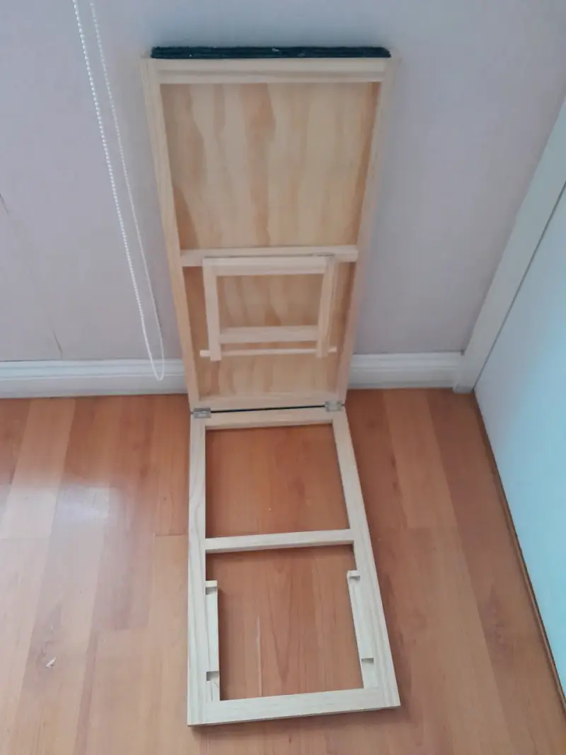 Rampa de madera para mascotas ajustable - 3