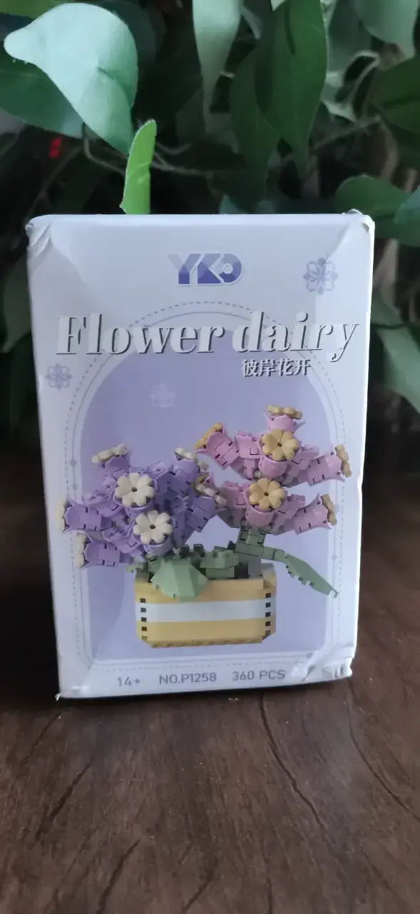 Set de construcción floral 360 piezas