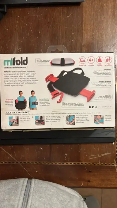 Asiento elevador portátil Mifold compacto - miniatura 2