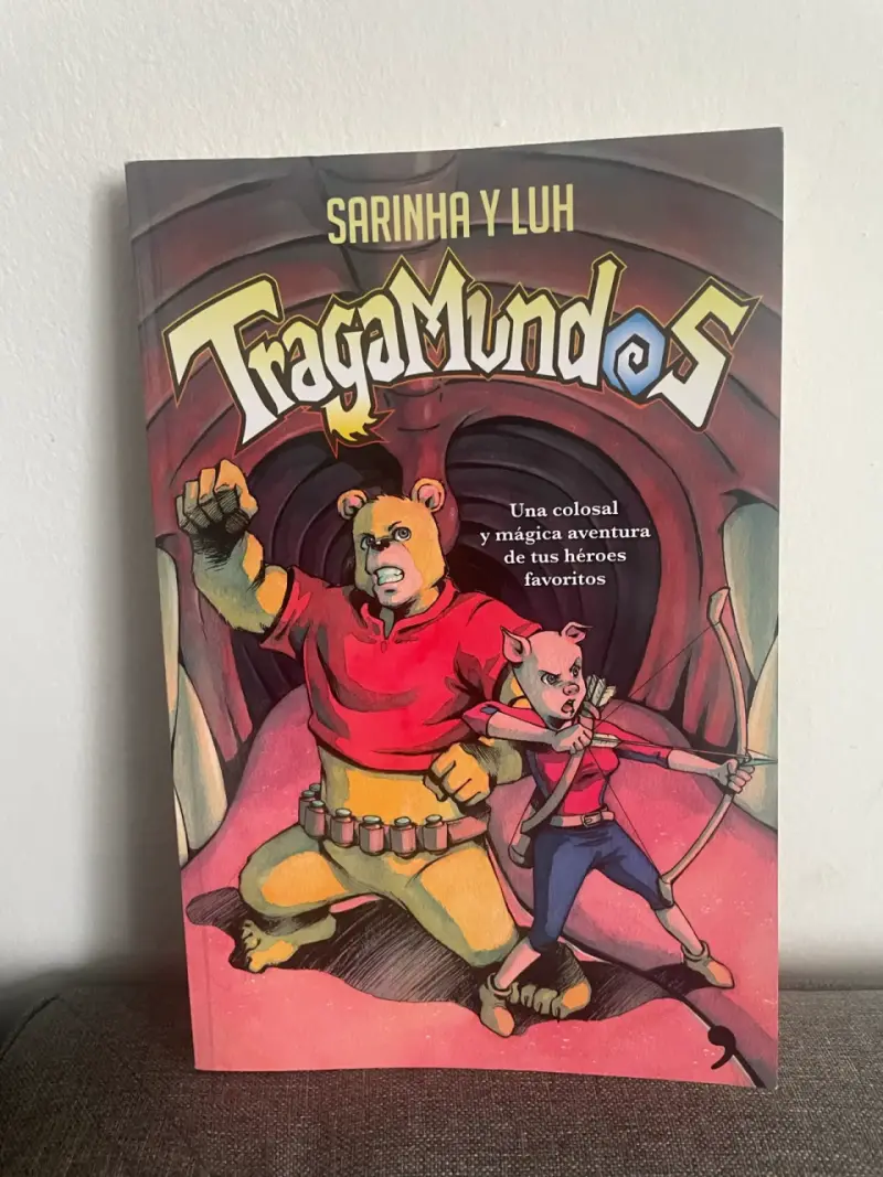 Libro Tragamundos de Sarinha y Luh