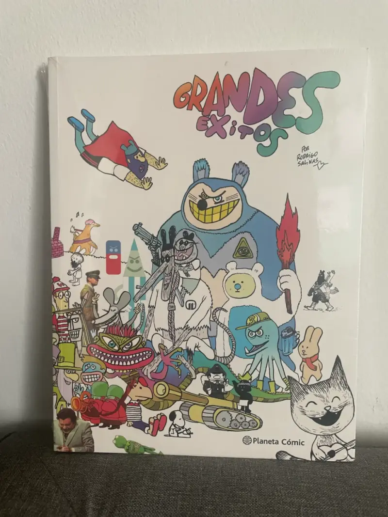 Libro 'Grandes Éxitos' de Rodrigo Salinas