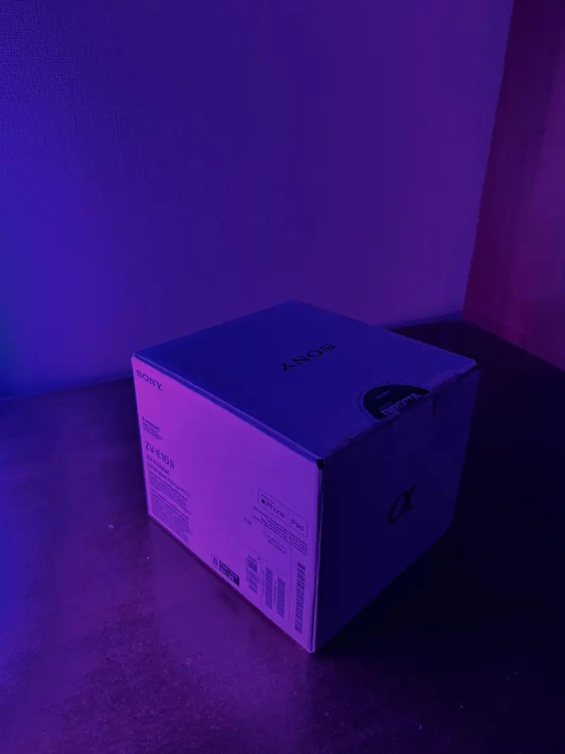 Sony ZVE10 mark II - 1