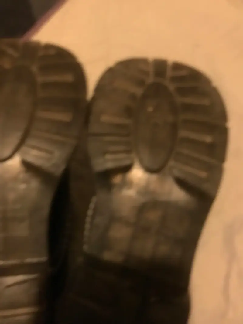 Botines  cuero negros