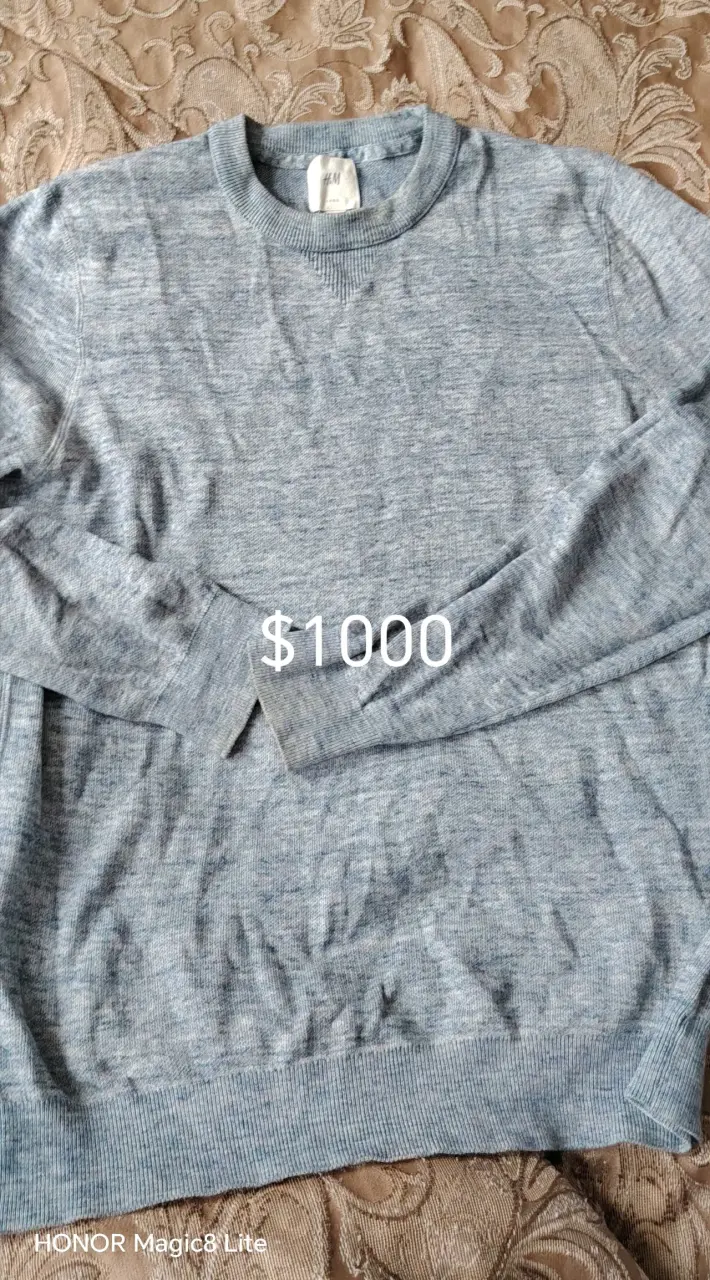 Polera Tommy Hilfiger gris de manga larga - 2
