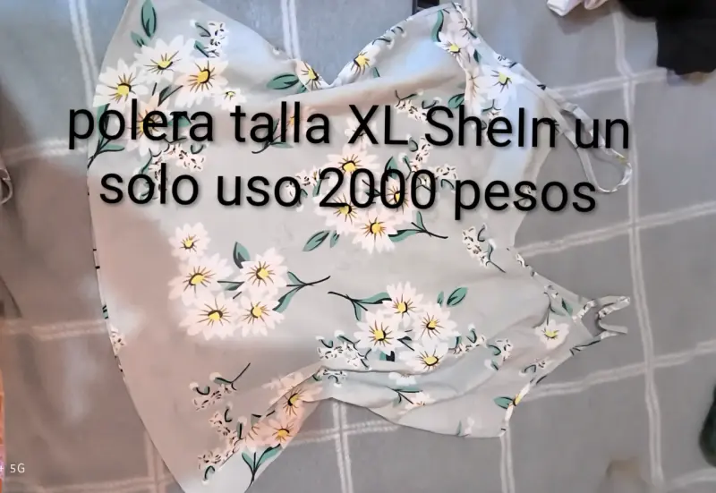 Traje de baño estampado talla M - 2