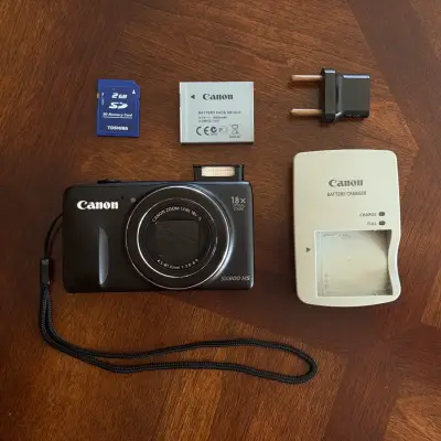 Cámara Canon SX600 HS con accesorios - miniatura 1