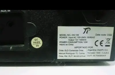 Tornamesa vintage modelo Pi ds-109 - miniatura 2