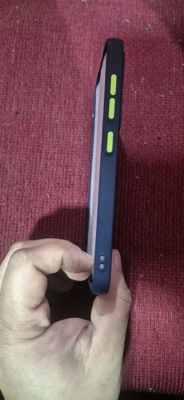 Funda protectora para celular azul y verde s25 - 1