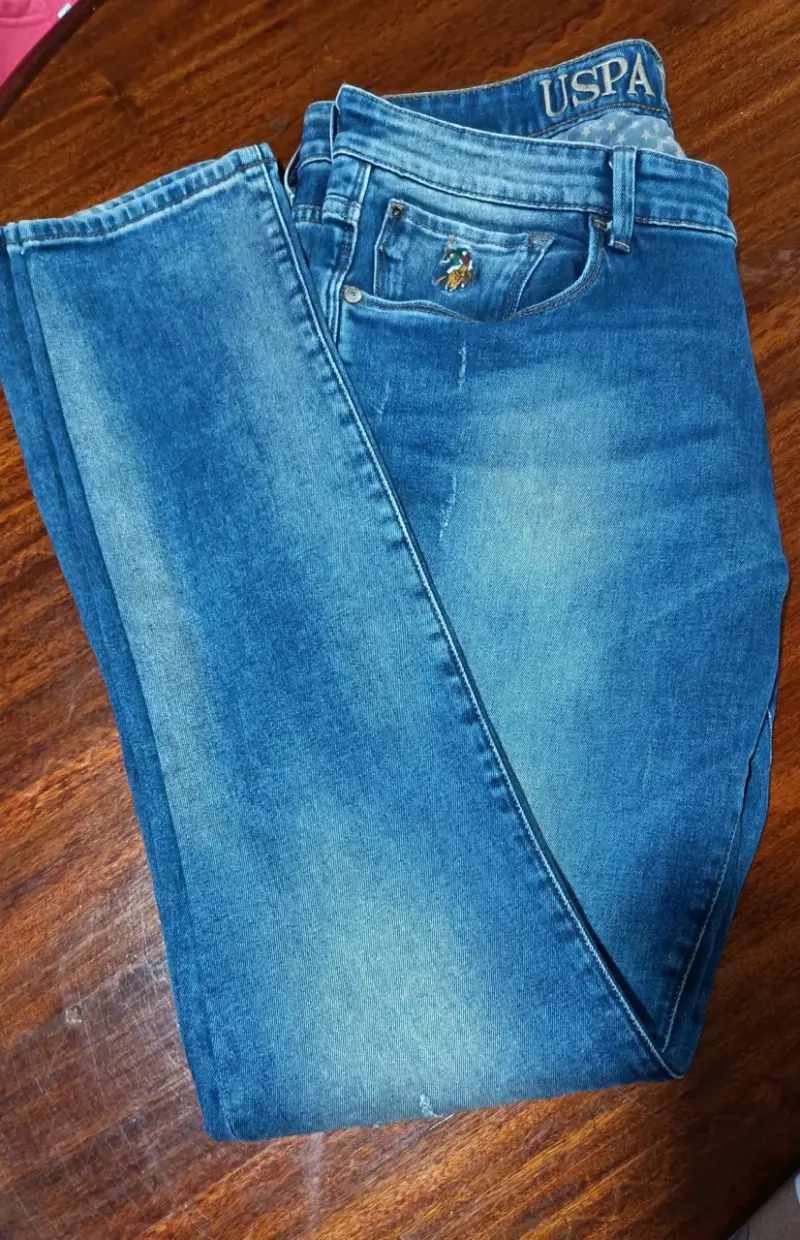 Jeans U.S. Polo Assn. azul clásico - 2